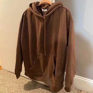 Brown hoodie